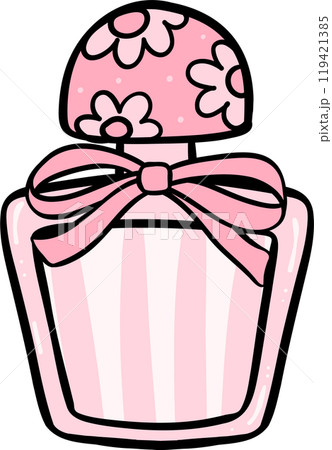 Girly things perfume Coquette pink cosmetic stuff 119421385