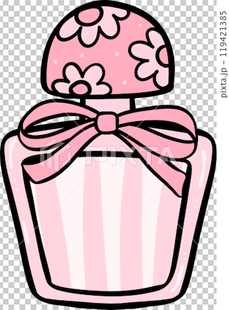 Girly things perfume Coquette pink cosmetic stuff 119421385