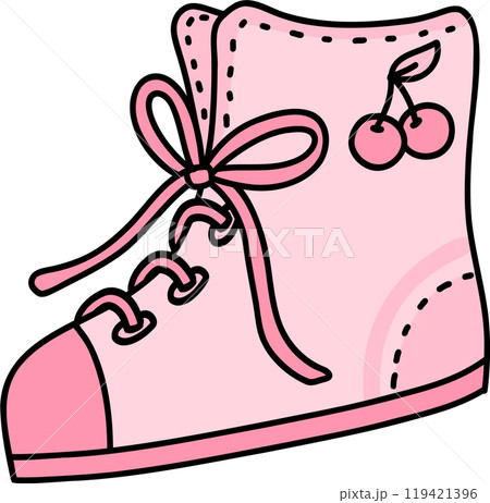 Girly things Sneaker shoes Coquette pink Girly things Sneaker shoes Coquette pink 119421396