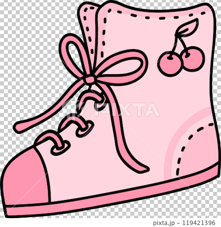 Girly things Sneaker shoes Coquette pink Girly things Sneaker shoes Coquette pink 119421396