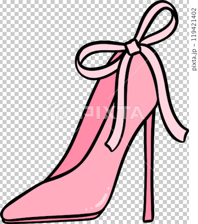 Girly things Heels Coquette pink shoes 119421402