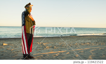 Veteran Salute Gesture For Remembrance Of The Lost Soldiers Veteran Salute Gesture For Remembrance Of The Lost Soldiers 119421522