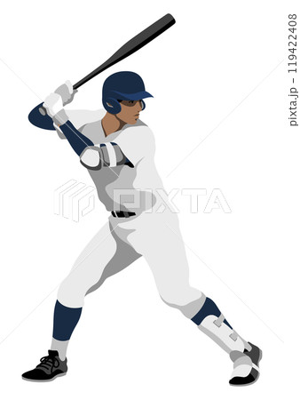 高校野球「バッター」のイラスト素材 [119422408] - PIXTA