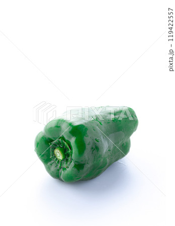 ピーマン（白背景） 119422557