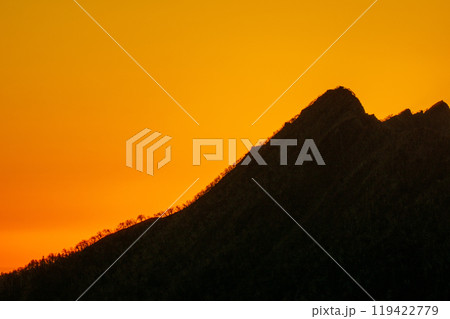 摩周湖のご来光 119422779