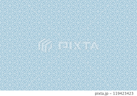 Geometric star shape seamless patern, winter abstract. 119423423