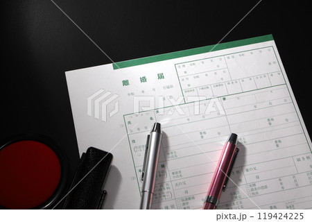 離婚届イメージ 119424225