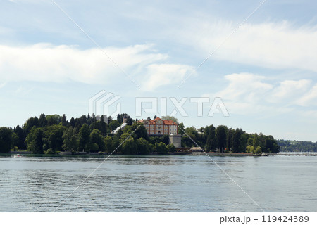 Mainau Island in Lake Constance, Germany Mainau Island in Lake Constance, Germany 119424389