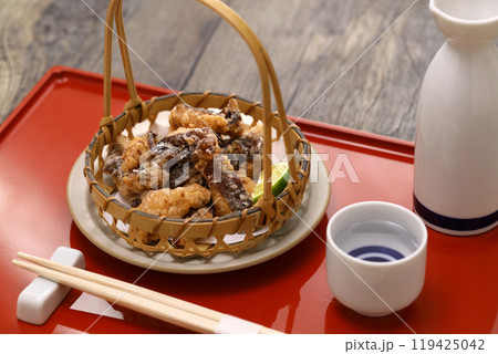 ウツボの唐揚げ ウツボの唐揚げ 119425042