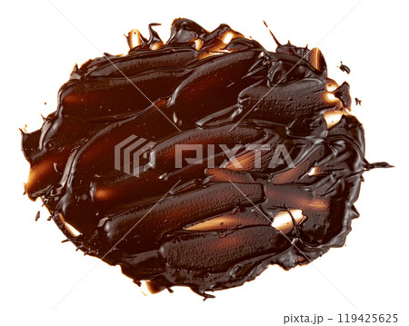 Chocolate spread isolated 119425625
