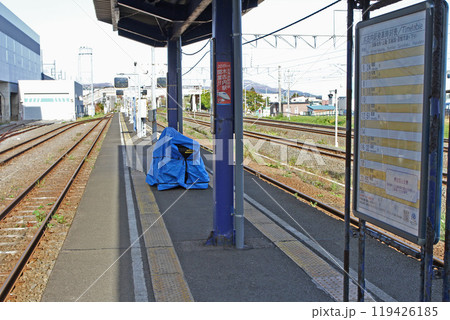 木古内駅　きこない　Kikonai　sh01　北海道新幹線乗換駅　道南いさりび鉄道 119426185