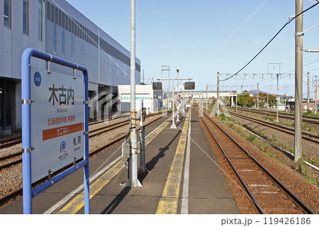 木古内駅　きこない　Kikonai　sh01　北海道新幹線乗換駅　道南いさりび鉄道 119426186