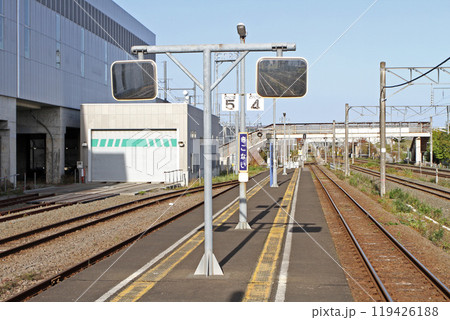 木古内駅　きこない　Kikonai　sh01　北海道新幹線乗換駅　道南いさりび鉄道 119426188