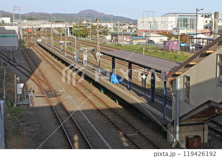 木古内駅　きこない　Kikonai　sh01　北海道新幹線乗換駅　道南いさりび鉄道 119426192