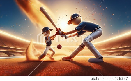 宇宙飛行するロボット 119426357