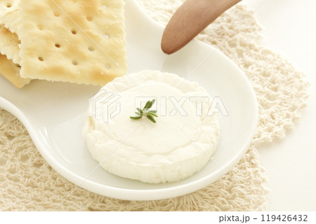 クリームチーズとクラッカー 119426432