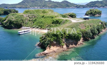 しまなみ海道に浮かぶ能島城 村上水軍の居城 しまなみ海道に浮かぶ能島城 村上水軍の居城 119426880