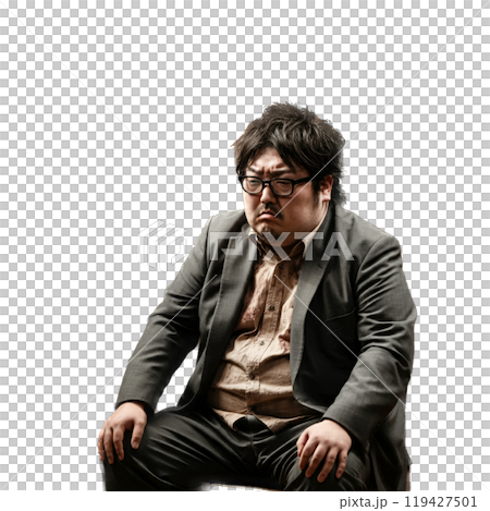 A fat man A fat man 119427501
