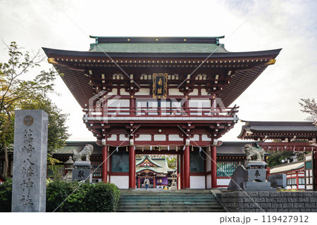 北九州市小倉北区にある篠崎八幡神社楼門 119427912