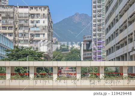 Sept 29 2024 modern bridge at Shek Kip Mei, hk Sept 29 2024 modern bridge at Shek Kip Mei, hk 119429448