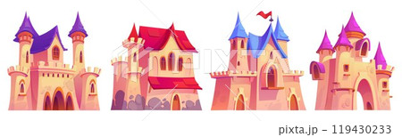 Magic medieval royal castle Magic medieval royal castle 119430233