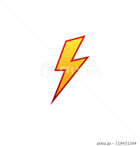 Innovative Logo with Thunderbolt, Power Innovative Logo with Thunderbolt, Power 119431304