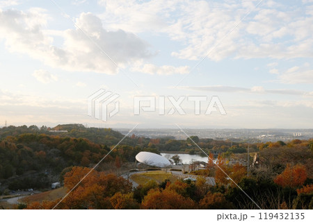 愛知県豊田市_鞍ケ池公園からの景色6_2023年12月 119432135