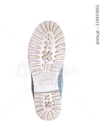 the sole of women's shoes the sole of women's shoes 119433601