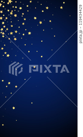 Magic stars vector overlay. Gold stars scattered Magic stars vector overlay. Gold stars scattered 119434429