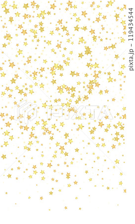 Magic stars vector overlay.  Gold stars scattered 119434544