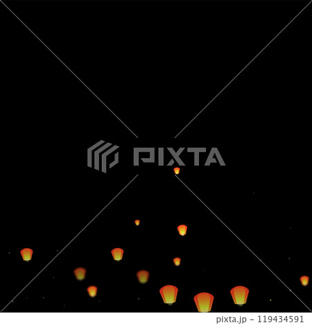 Chiang Mai celebration of Loy Krathong. 119434591