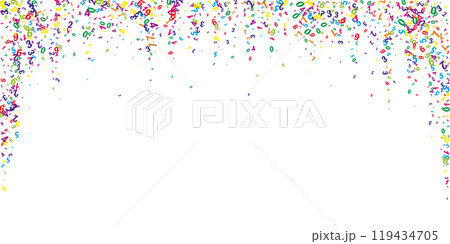 Concept of school background. Colorful childish Concept of school background. Colorful childish 119434705