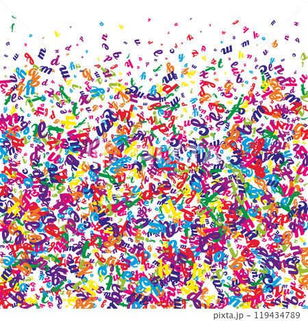 Concept of school background. Colorful childish Concept of school background. Colorful childish 119434789