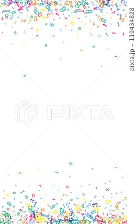 Concept of school background. Colorful childish Concept of school background. Colorful childish 119434828