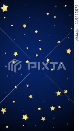 Magic stars vector overlay. Gold stars scattered Magic stars vector overlay. Gold stars scattered 119435076