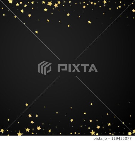 Magic stars vector overlay. Gold stars scattered Magic stars vector overlay. Gold stars scattered 119435077