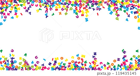 School notebook cover. Colorful childish floating 119435145