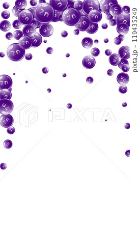 Zinc round capsules scattered randomly. 119435249