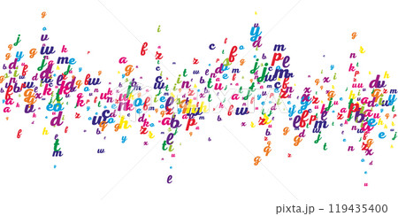 Concept of school background. Colorful childish 119435400