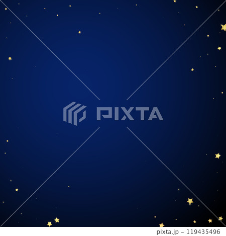 Magic stars vector overlay.  Gold stars scattered 119435496