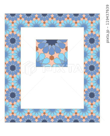 Vintage traditional realistic black and color frames set on white background isolated vector illustration 119437639
