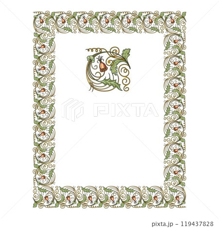 Vintage traditional realistic black and color frames set on white background isolated vector illustration Vintage traditional realistic black and color frames set on white background isolated vector illustration 119437828
