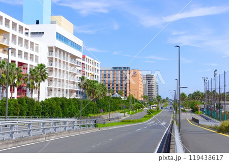 千葉県浦安市新浦安海岸沿いの風景2024年10月 119438617