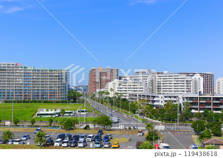 千葉県浦安市新浦安海岸沿いの風景2024年10月 119438618