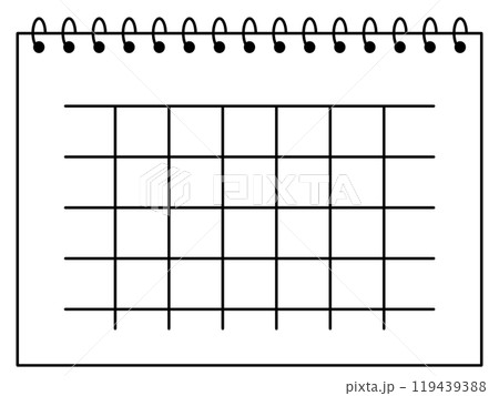 カレンダー 119439388