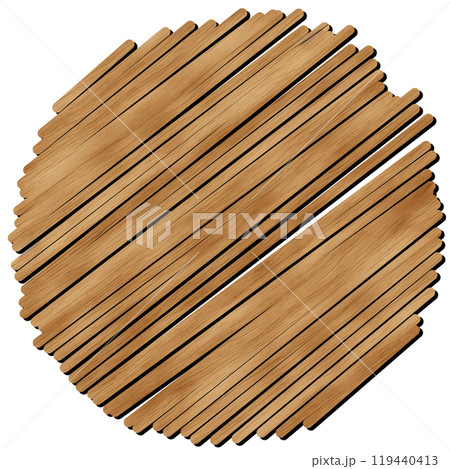 円形のコピースペース 119440413