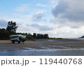 砂浜を走る水牛 119440768