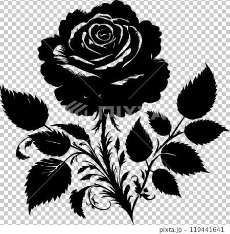 flower silhouette transparent background flower silhouette transparent background 119441641