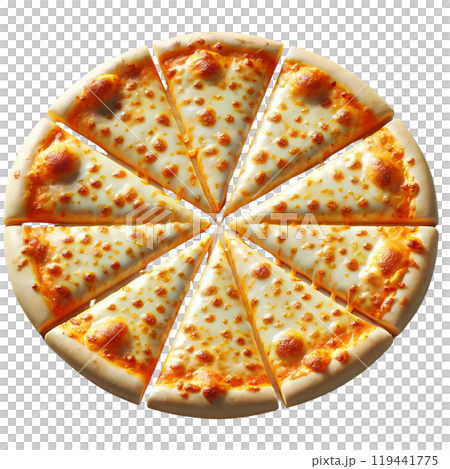 pizza on the board 119441775