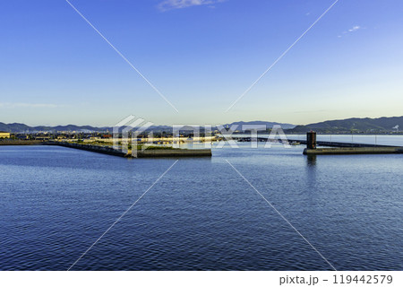 児島湾　九蟠港　岡山県岡山市 119442579